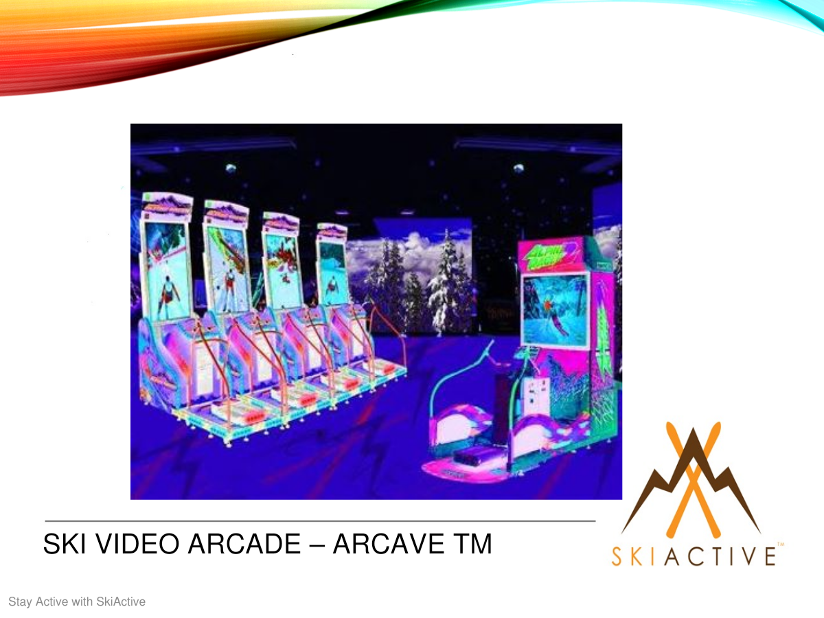 Ski video arcade concept